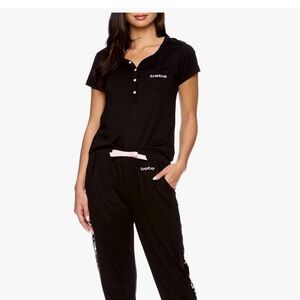 Bebe Women's Pajama Set (purple)